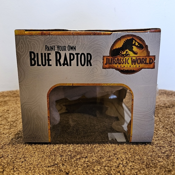 Jurassic World Paint Your Own Blue Raptor Bank Kit Hobby Lobby Painting Crafts - Picture 5 of 5
